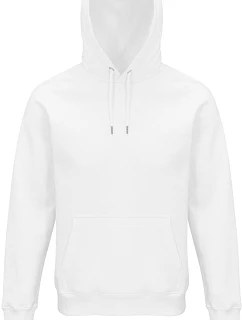 SOL'S Stellar Unisex raglánová mikina s kapucí z bio bavlny model 22525100 white