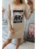 s šaty s potiskem model 18744062 - K-Fashion s šaty s potiskem model 18744062 - K-Fashion