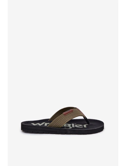 Klapki Japonki Męskie WRANGLER ZANE FLIPFLOP MEN LOW 20251044.20251044.57B Zielone Klapki Japonki Męskie WRANGLER ZANE FLIPFLOP MEN LOW 20251044.20251044.57B Zielone