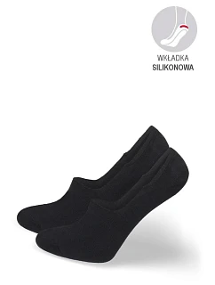 Pánské ponožky Microstopki bavlněné Černé