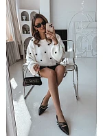 Lakované baleríny černá - Sweet Shoes model 22106358 Lakované baleríny černá - Sweet Shoes model 22106358