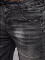 Pánské tmavě šedé džínové šortky Dstreet model 21977518 - FashionStreet