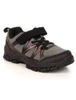 Club Jr model 17559859 šedé trekové boty na suchý zip - American