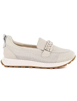 Ploché zateplené topánky Potocki W WOL100B beige