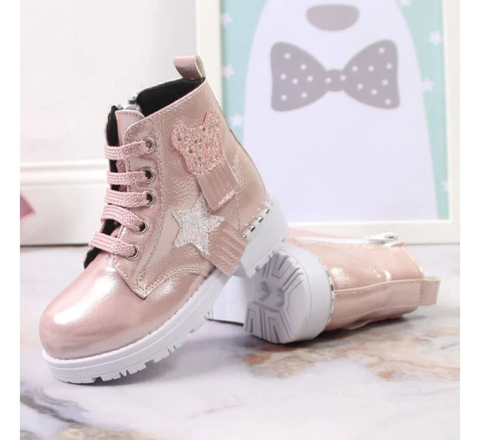 Dámske zateplené topánky W WOL121B - Potocki