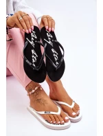 Dámské lehké žabky Big Star model 21610792 Černá - Big Star Shoes Dámské lehké žabky Big Star model 21610792 Černá - Big Star Shoes