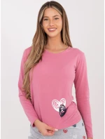 Piżama DU PI FP model 21800498 różowy - FPrice Piżama DU PI FP model 21800498 różowy - FPrice