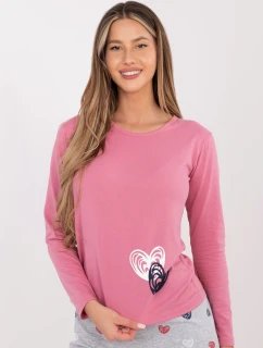 Pyžamo DU PI FP 009.84 ružové