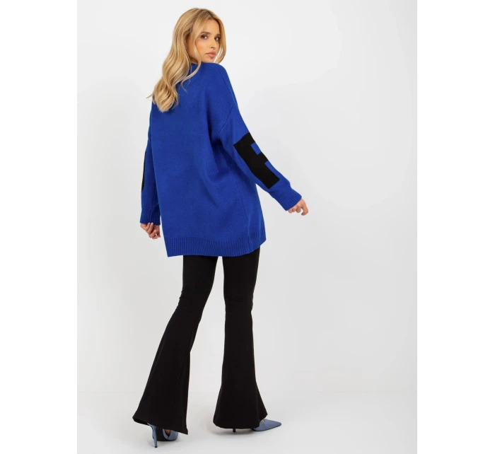 Dámsky sveter LC SW 8050 .95P kobalt - FPrice