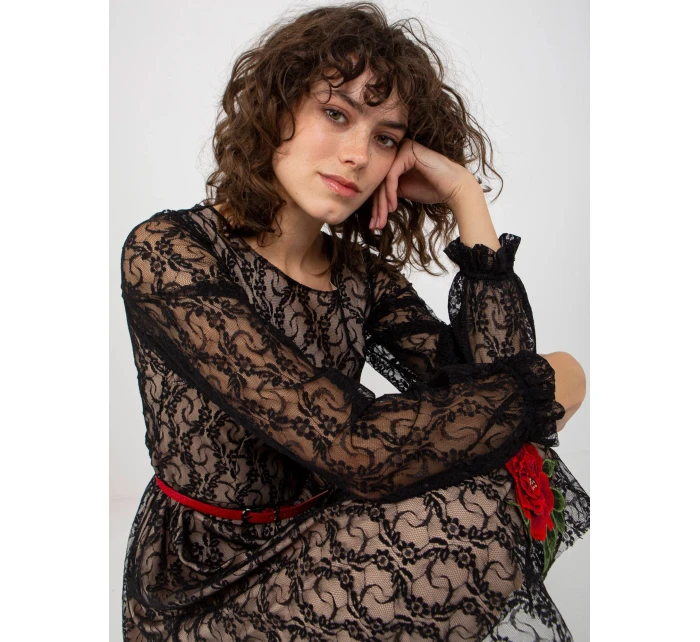 LK SK 507018 šaty.60P čierna