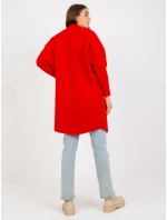 Dámsky kabát MBM PL 1521.97P červený