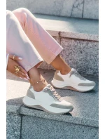 Dámske semišové tenisky na platforme Big Star HI-POLY SYSTEM - béžové Dámske semišové tenisky na platforme Big Star HI-POLY SYSTEM - béžové