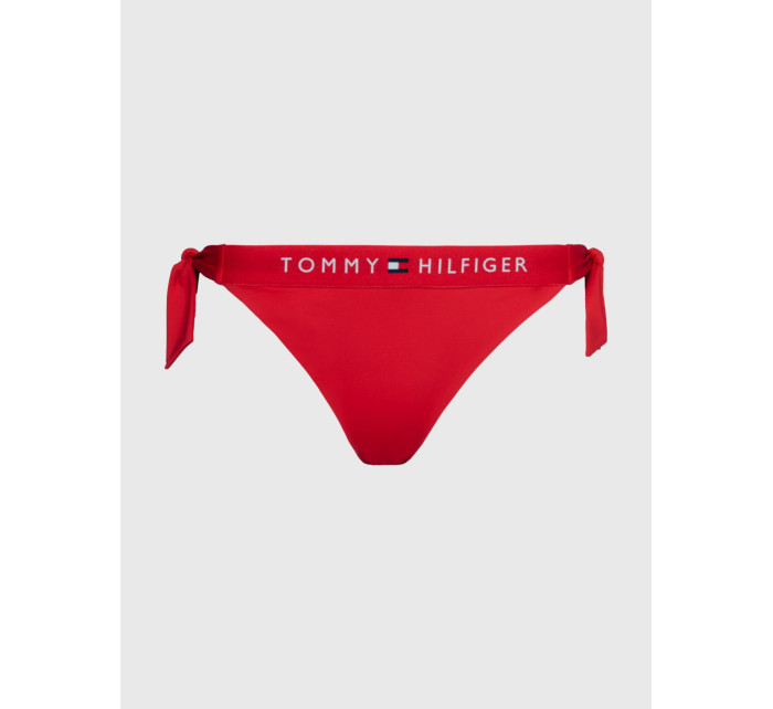 Dámske plavkové nohavičky SIDE TIE CHEEKY BIKINI UW0UW04497XLG - Tommy Hilfiger