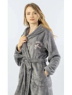 Dámský župan krátký s kapucí model 16162356 - Vienetta