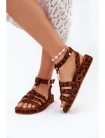 Sandále model 213919 Krok vo veľkom štýle