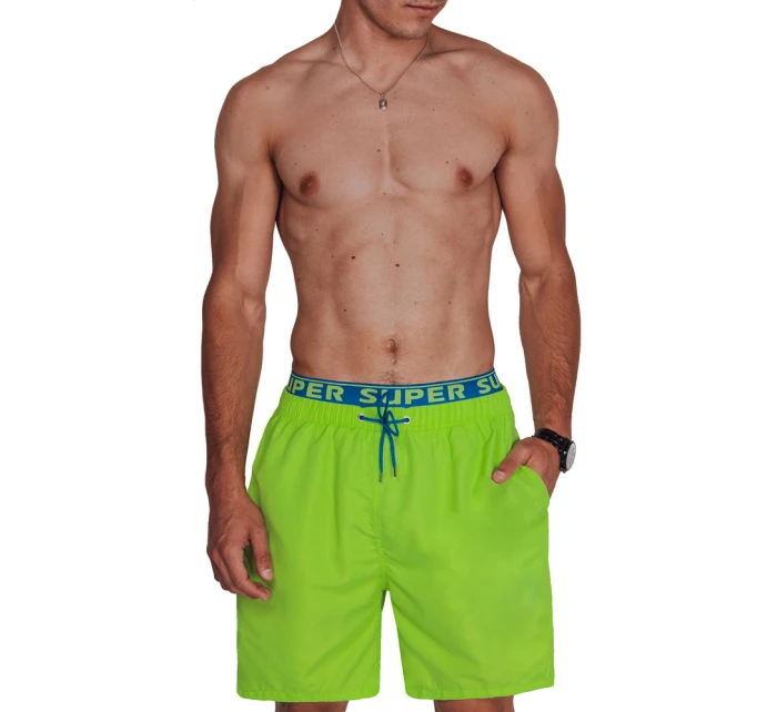 Pánske zelené šortky FashionStreet SX2423