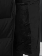 Pánská prošívaná zimní bunda s kapucí černá Dstreet model 21995387 - FashionStreet