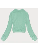 Dámska mätová krátka mikina (8B938-61)