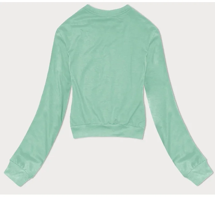 Dámska mätová krátka mikina (8B938-61)