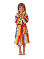 Detský župan 9156 Capri s kapucňou - Vestis Detský župan 9156 Capri s kapucňou - Vestis