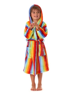 Detský župan 9156 Capri s kapucňou - Vestis