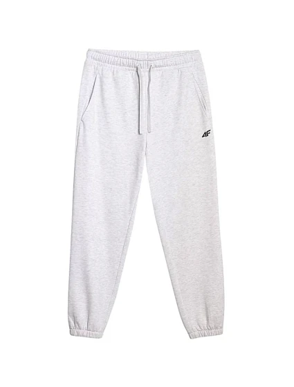 Pánské kalhoty CAS  light grey melange WMM00TTRO 27M model 21391626 - 4F