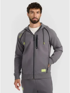 Pánska mikina s kapucňou 4F 4FRAW25TSWSM2456-23S