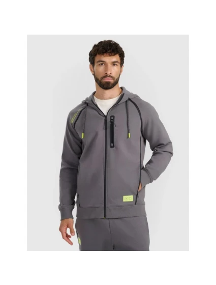 Pánska mikina s kapucňou 4F 4FRAW25TSWSM2456-23S