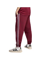 Pánské kalhoty Essentials 3Stripes Fleece Tapered Cuffed v barvě bordó model 22403387 - ADIDAS Pánské kalhoty Essentials 3Stripes Fleece Tapered Cuffed v barvě bordó model 22403387 - ADIDAS