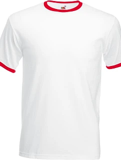 T tričko white/red model 22496625 - Fruit of the Loom