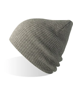 Pletená čepice light grey melange model 22478879 - Atlantis Headwear