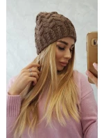 Fleecová čiapka Waleria K307 cappuccino Fleecová čiapka Waleria K307 cappuccino