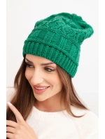 Čiapka s fleecom Marta K231 zelená