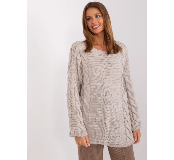 BA SW 8047 jumper.92P béžová BA SW 8047 jumper.92P béžová