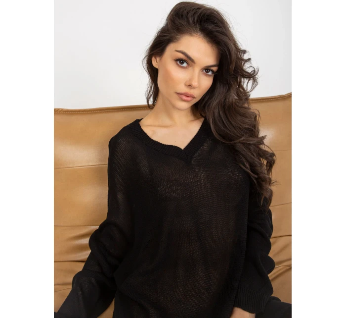 Dámský svetr BA SW model 18394079 černá - FPrice