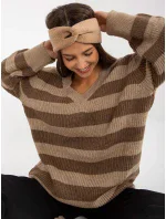 Dámsky sveter LC SW 8030 tmavo lila Dámsky sveter LC SW 8030 tmavo lila