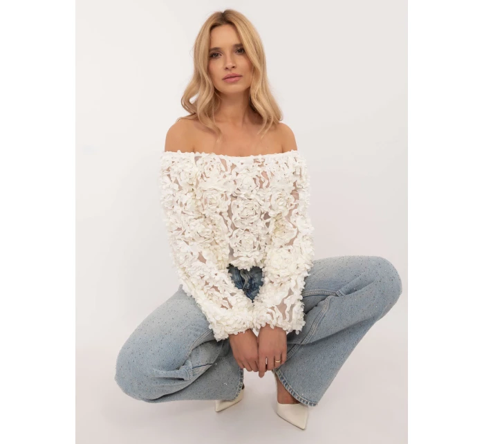 Blúzka MI BZ 26158.20 ecru Blúzka MI BZ 26158.20 ecru