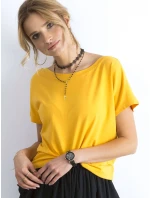 Tričko RV TS model 14816788 tmavě žlutá - FPrice Tričko RV TS model 14816788 tmavě žlutá - FPrice