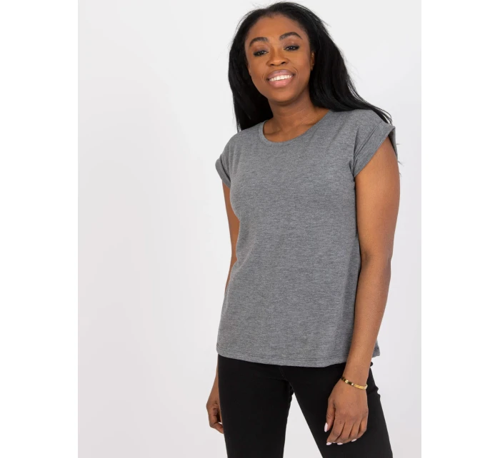 Tričko RV TS model 17251626 tmavě šedá - FPrice Tričko RV TS model 17251626 tmavě šedá - FPrice