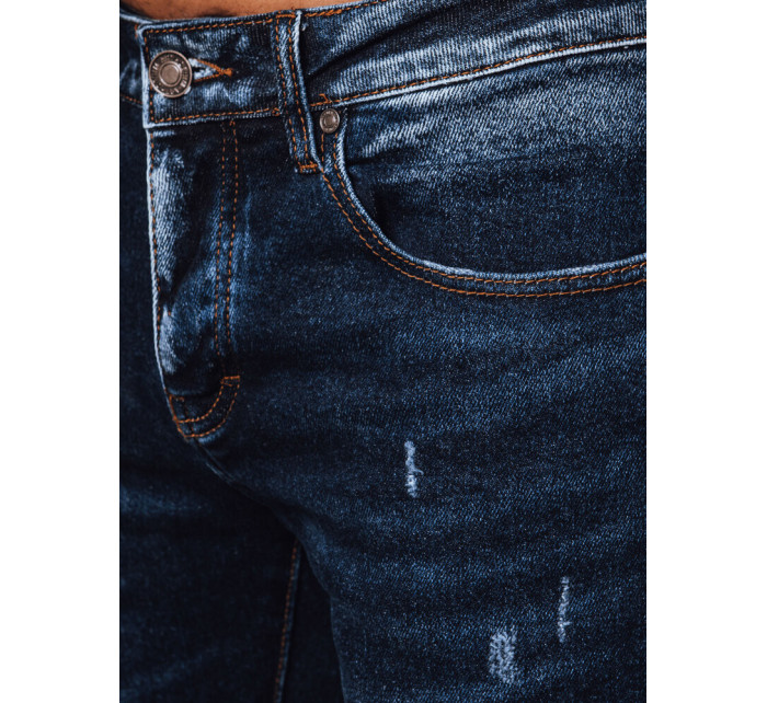 Pánske modré džínsové nohavice Dstreet UX4092