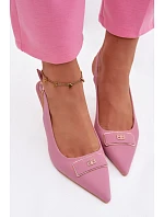 Dámske sandále Lurella 55-A62 pink - Givana