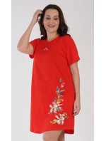 Dámska nočná košeľa s krátkym rukávom Alena