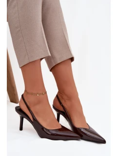 Lodičky s ihlovým podpätkom model 221166 Krok vo veľkom štýle