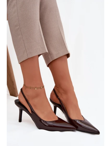 Lodičky s ihlovým podpätkom model 221166 Krok vo veľkom štýle