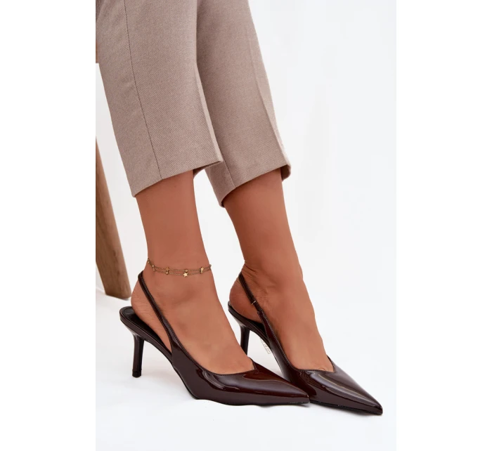 Lodičky s ihlovým podpätkom model 221166 Krok vo veľkom štýle