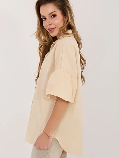 Košeľa s dlhým rukávom model 227875 Taliansko Moda