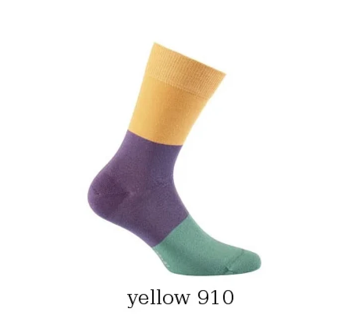 Pánske ponožky Wola Perfect Man vzorované W 94N03 Casual