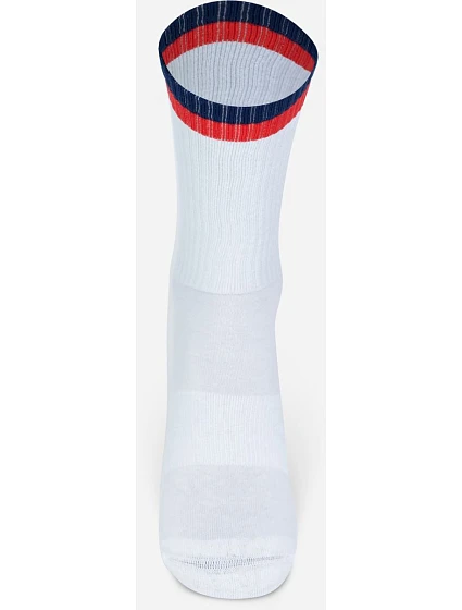 Mr. Socks L 05006 Tenisové ponožky „Two Tone“ 88.5006 biela/námornícka modrá/červená Mr. Socks L 05006 Tenisové ponožky „Two Tone“ 88.5006 biela/námornícka modrá/červená