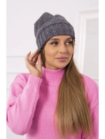 Dámska čiapka Danuta K331 tmavo šedá Dámska čiapka Danuta K331 tmavo šedá