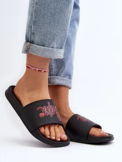 Damskie Klapki Lee Cooper LCW-24-42-2483L Czarne